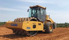 XCMG Official 16 ton vibratory road roller XS163J single drum road roller machine for sale